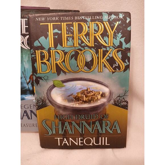 3 Books Terry Brooks Druid Shannara 1st Edition 2003 2004 Hardcover Dust Jacket - Picture 5 of 11